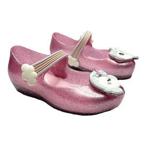 MINI MELISSA Mini Ultragirl Unicorn Water Resistant Mary Jane 